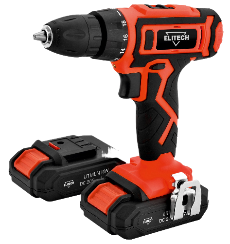 Аккумуляторная дрель-шуруповерт ELITECH ДМ ДА 202СЛ (E2201.017.01)
