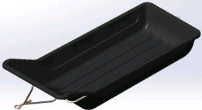 Сани-волокуши 1700 с накладками