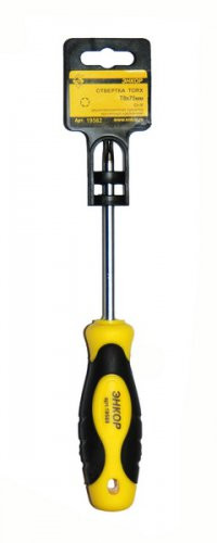 Отвёртка Torx T25 х 100мм трех комп рук Энкор 19535