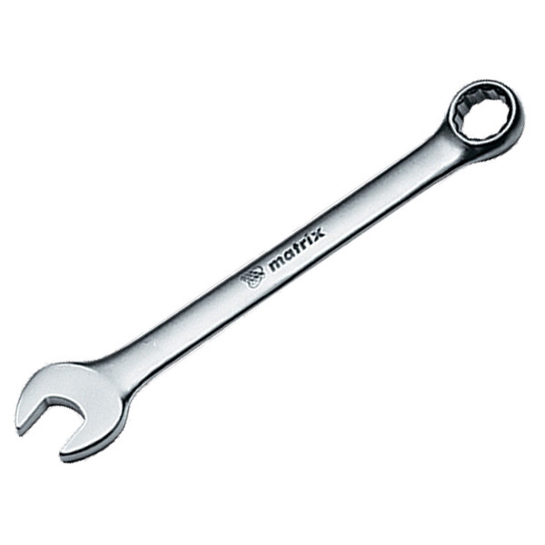Ключ комбинированный 32мм CrV матовый хром Matix
