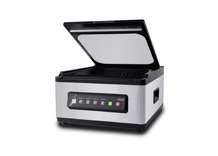Настольная вакуум-упаковочная машина HVC-300T/1D SS (нерж.)