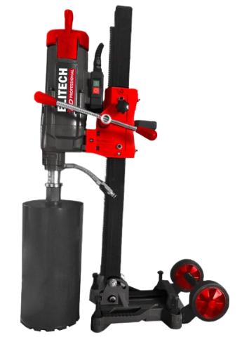 Установка алмазного бурения Elitech CDM 4926E (E2010.002.00) HD 205388 2700Вт, 1 1/4"/1/2", 530/мин, 80Нм, 45-90°, 21кг, мокр/сух