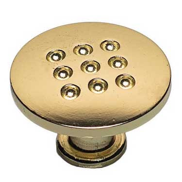 Мебельная ручка-кнопка ZY-59 золото