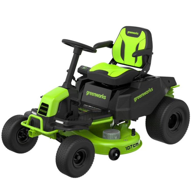 Садовый трактор аккумуляторный Greenworks GC82LT107