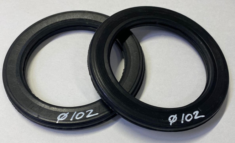 Кольцо фрикциона Вн. Ø- 102 мм (резина)