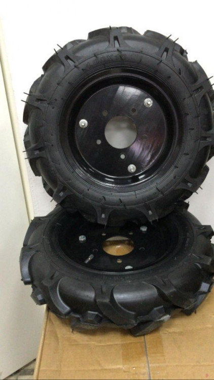 Колесо к мотоблоку 4.00*10 без ступиц под 5 отверстий