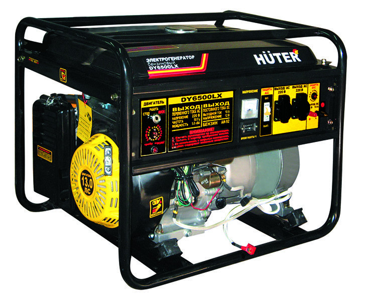 Генератор HUTER DY6500LX