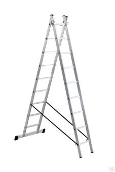 Лестница алюминиевая двухсекционная Perilla 2х9