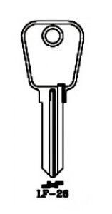 Заготовка для ключа LF-26 silca