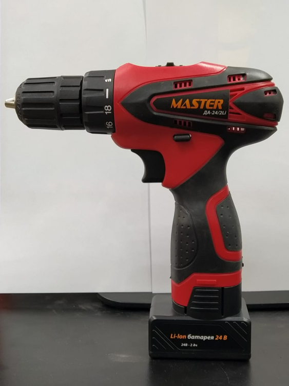 Аккумуляторная дрель-шуруповерт Master ДА-24 Li У