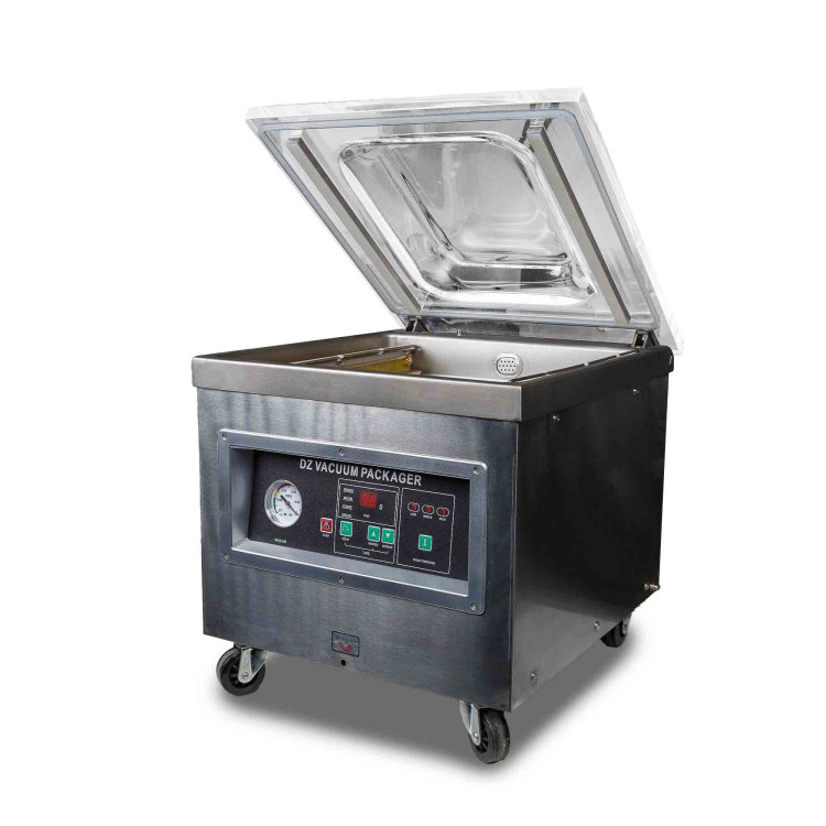 Настольный вакуумный упаковщик DZ-400/2T (нерж.)