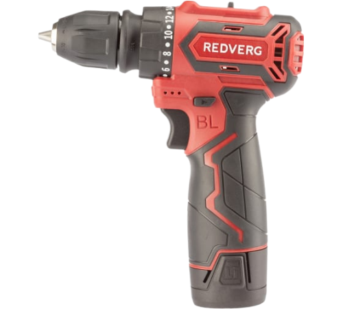 Аккумуляторная дрель-шуруповерт REDVERG RD-SD12BLR