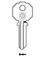 Заготовка для ключа PF-092 silca