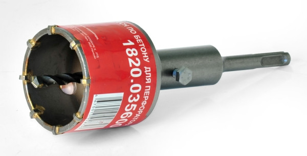 Коронка SDS+ 70мм, в сборе, Elitech 1820.035800