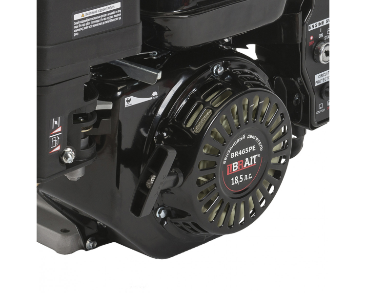 Двигатель BRAIT-465PE | 18.5 л.с. | шкив 25 мм., элекстростартер