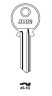 заготовка для ключа 45-1D Silca