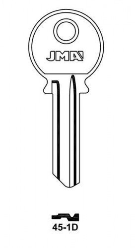 заготовка для ключа 45-1D Silca