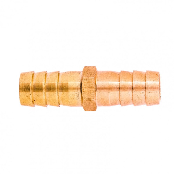 Соединитель для шланга 1/2", латунный, Palisad