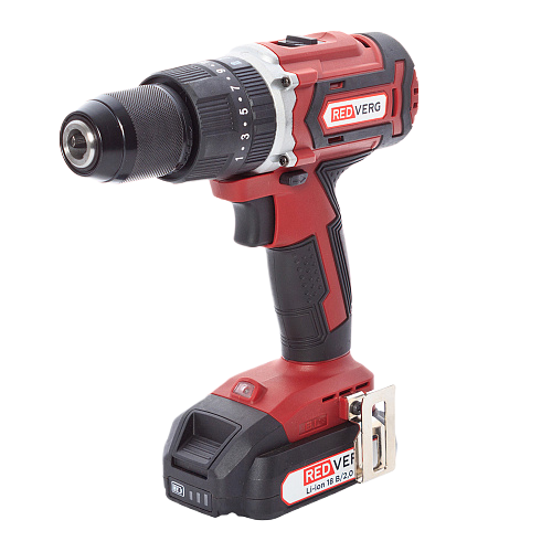 Аккумуляторная дрель-шуруповерт REDVERG RD-IS18BL/U