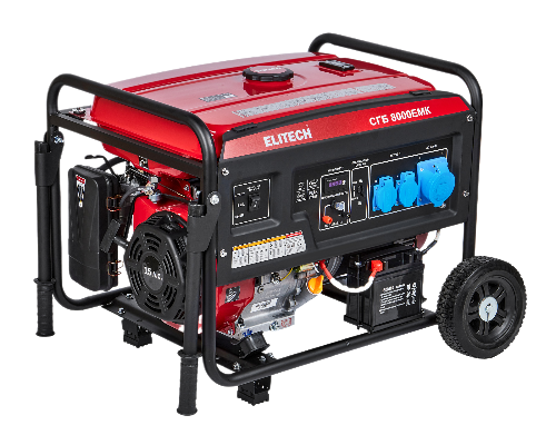 Генератор бензиновый ELITECH СГБ 8000ЕМК