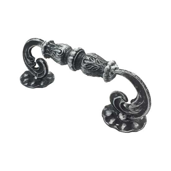 Ручка-скоба кованая &quot;Ажур&quot; 180мм (серебро) (4)