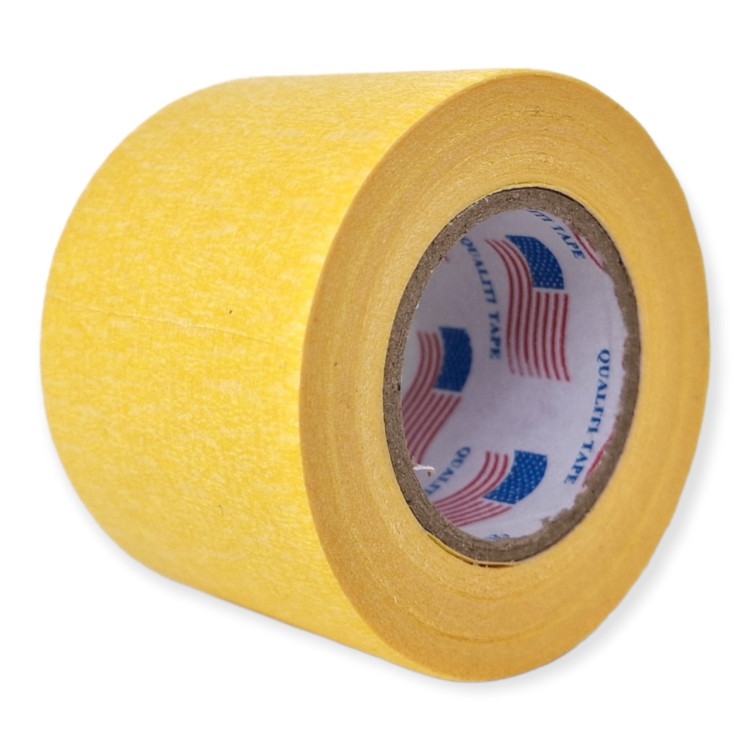 Скотч бумажный жёлтый 5 см/60 шт