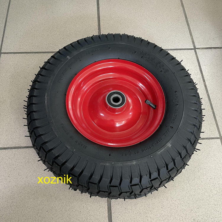 Колесо для тачки 6.50-8 Ø 16 усиленное