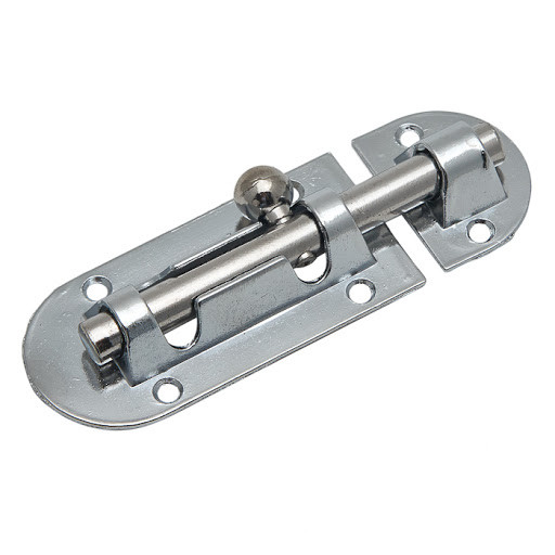 Шпингалет 01.02.02 L=80mm (хром) (40)