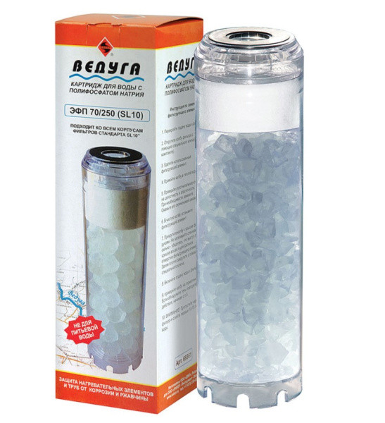 Картридж для воды 10" полифосфат ЭФП 911
