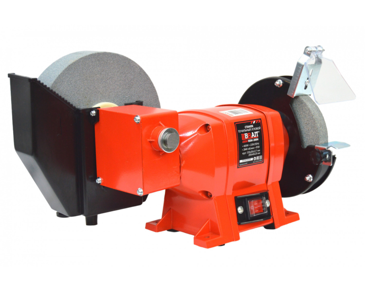 Станок точильный угловой Brait BSM-200N 400Вт 150х20х12,7мм 200х40х20мм 2840 об/мин