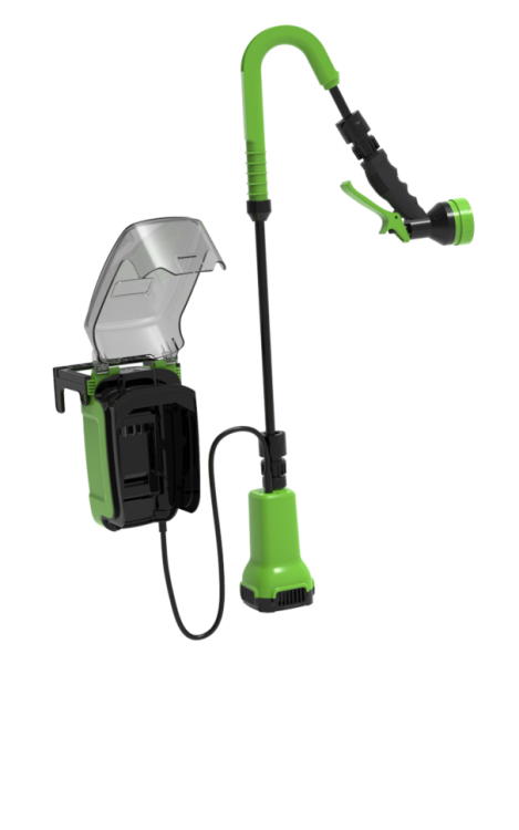 Насос аккумуляторный для полива из бочки Greenworks G24SWP 3401007