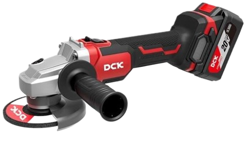 Шлифмашина угловая аккумуляторная DCK KDSM03-125(TYPE FK)