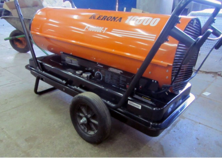 Дизельная тепловая пушка прямого нагрева Kerona P-10000E-T