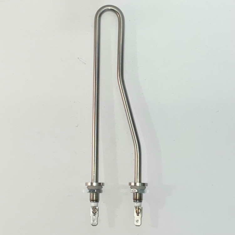 ТЭН для умывальника 1,0кВт L=175мм (подогнутый), ширина 40мм, гайки М10х1 HOZ