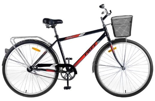 Велосипед FOXX Boy Fusion 28 с корзиной