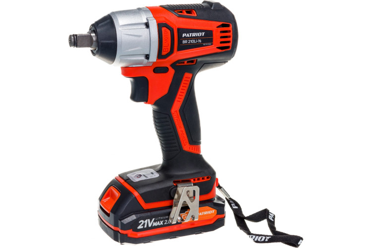 Гайковерт ударный бесщеточный PATRIOT BR 210Li 1/2