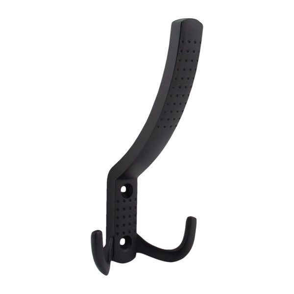 Крючок TOMMY 04.40. перф. 3-х рожковый (ЧЕРНЫЙ) (30)