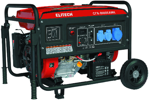 Генератор бензиновый ELITECH СГБ 8000ЕАМК