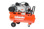 Компрессор Patriot поршневой ременной PTR 50-450A, 450 л/мин, быстросъемный 1/4" + "елочка"