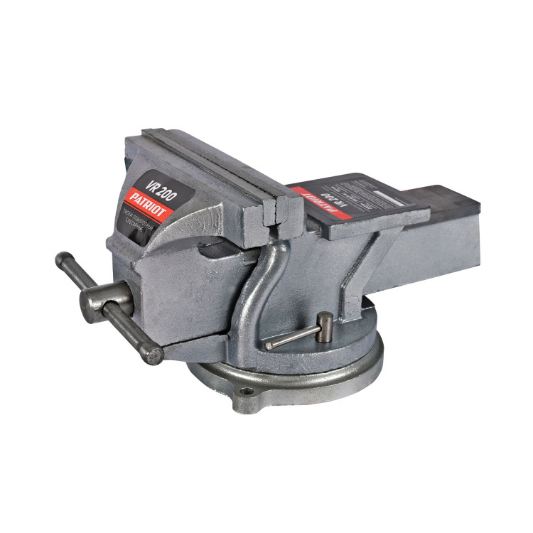Тиски слесарный поворотные PATRIOT VR 200