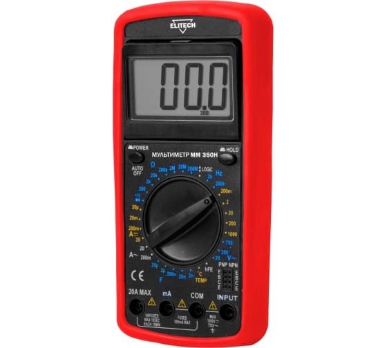 Мультиметр ММ 350Н ELITECH