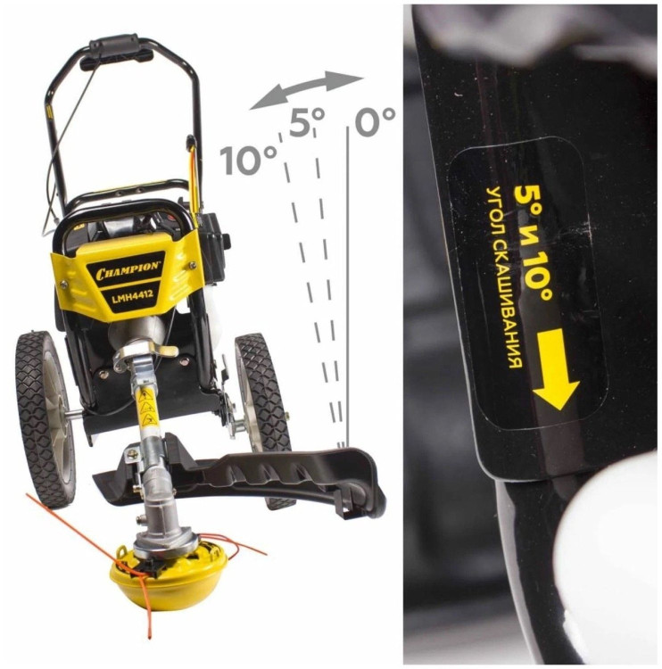 Газонокосилка бензиновая CHAMPION LMH4412