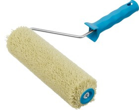 Валик для фасадных работ синтетический, 250 мм, ворс 18 мм, D 36 мм, D ручки 6 мм, полиакрил Matrix