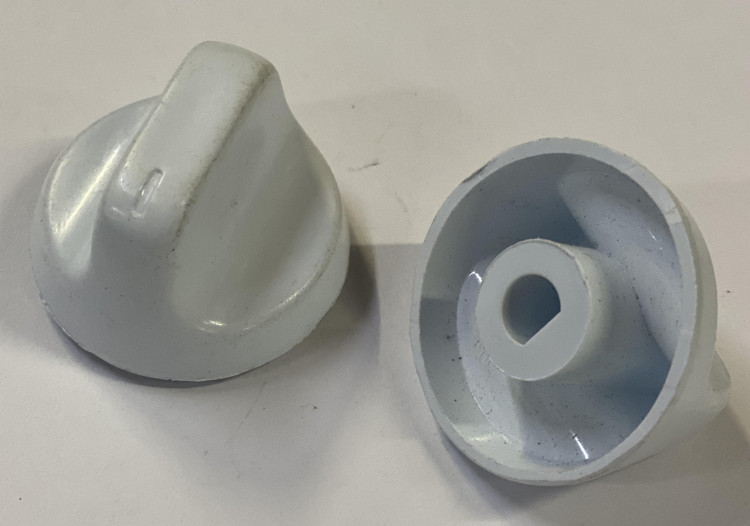 Ручка конфорки газ плиты белая