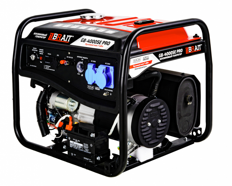 Генератор бензиновый BRAIT GB-4000SE PRO
