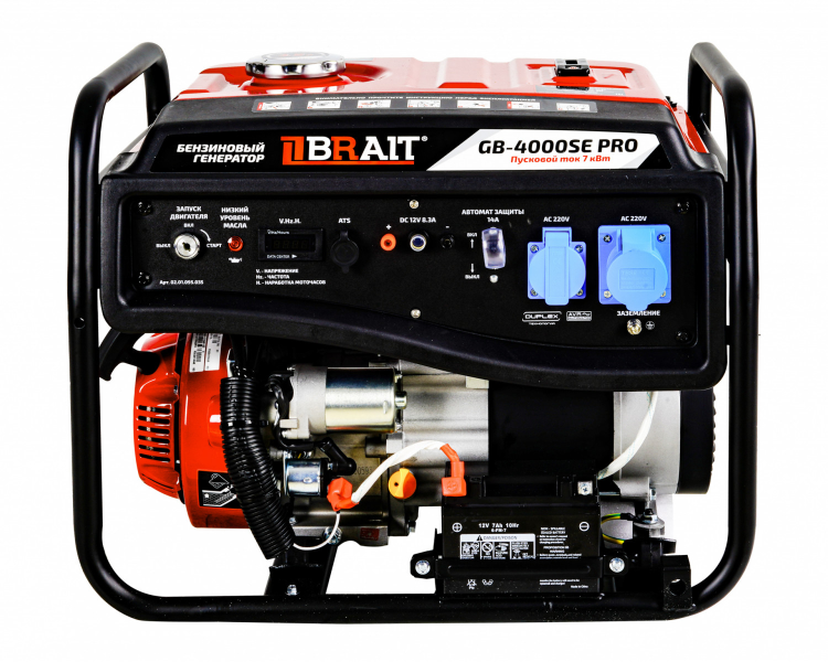Генератор бензиновый BRAIT GB-4000SE PRO