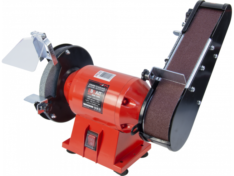 Точильный станок дисково-ленточный BRAIT BSM-150N