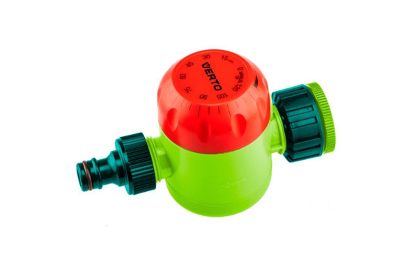 Таймер для полива механический, 3/4", 120мин VERTO