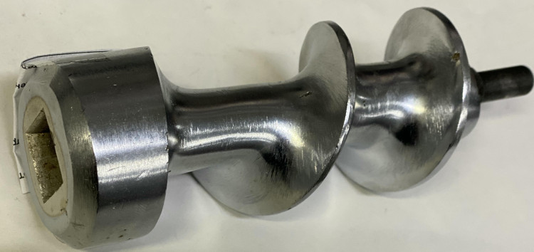 Шнек промышленной мясорубки Ø43мм, 14,6см/11,8см (раб.) MRZ051