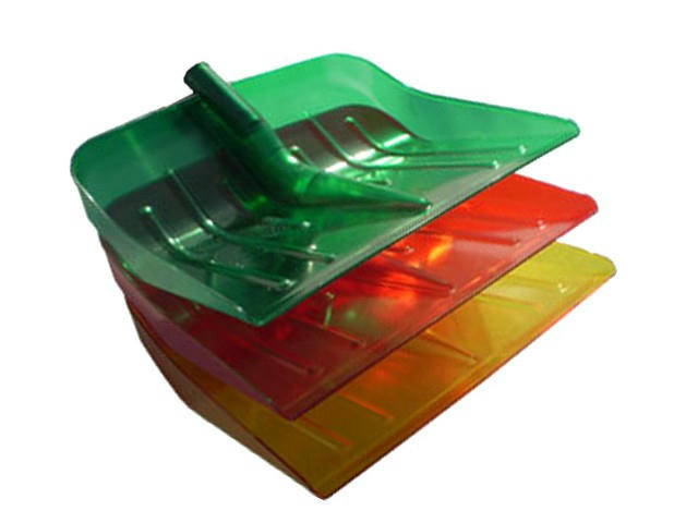 Лопата снеговая Сузун-530 б/ч КРИСТАЛЛ (поликарбонат)